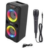 Manta zvučnik FM, BT, 30W, disco efekti, HandsFree, mikrofon, baterija SPK816 | shoptok.hr