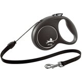 Flexi black design s cord 5m sajlasti povodac za pse