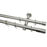 Karniše AL BP207 bijela dvokanal.150cm
