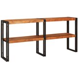 vidaXL Konzolna miza Rjava 160 x 33 x 75 cm Trden akacijev les, (5000044846) | Shoptok.si