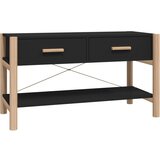 Maison Chic TV omarica - TV enota - Televizijska omarica črna 82x38x45 cm inženirski les, (21701385) | Shoptok.si