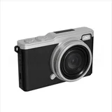 6400-pixel digitalni fotoaparat 64MP CCD, 4K video, 16x zoom, Type-C Black, (5000235288)