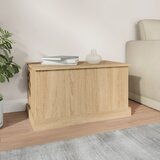  Kutija za pohranu Sonoma hrast 70x40x38 cm Konstruirano drvo | shoptok.hr