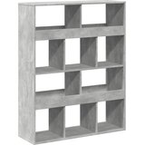  Regal za knjige boja betona 100x33x125,5 cm konstruirano drvo | shoptok.hr