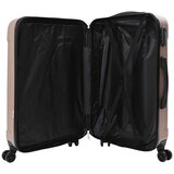 Kofer 3 pcs Ružičasto zlatni 50 x 31 x 78 cm ABS plastika | shoptok.hr