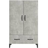  Visoka komoda siva boja betona 70x31x115 cm konstruirano drvo | shoptok.hr