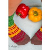 ZOOKSY/RAINBOW SOCKS Rainbow Socks Tortilla Wrap 2 Pairs | ePonuda.com
