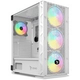 Savio Raptor White X1 ARGB Glass/Mesh White Computer Case | shoptok.hr