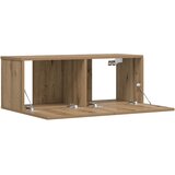  Zidni TV ormarić Artisan hrast 80x30x30 cm izrađeno drvo | shoptok.hr