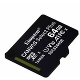 Kingston MicroSD 64 GB CANVAS SELECT PLUS SDCS2/64GBSP memorijska kartica Cene'.'