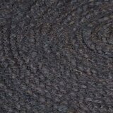 vidaXL Preproga iz jute okrogla ročno delo 240 cm temno siva | Shoptok.si