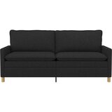 SOFA Crna 196 x 81 x 87,5 cm Tkanina | shoptok.hr