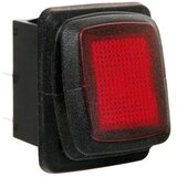  Vodootporni prekidač IP65 sa crvenim LED indikatorom, 12/24 V, 10 A, 30 × 22 mm Cene