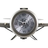  Galda pulkstenis DKD Home Decor 42 x 23 x 14 cm Avion Željezo (2 kom.) | shoptok.hr