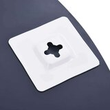 vidaXL Stensko ogledalo s 5 policami srebrno 80x60 cm | Shoptok.si