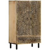 Visoka komoda 60 x 33 x 100 cm od masivnog drva manga Smeđa | Shoptok.si