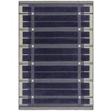 Asiatic Carpets Temno modra/bež ročno tkana volnena preproga 200x290 cm – Cene