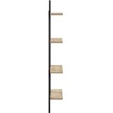  Zidna polica Hrast sonoma 61 x 13 5 x 105 5 cm Prerađeno drvo - Hrast sonoma 61 x 13 5 x 105 5 cm | shoptok.hr