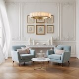 Toolight Viseća lampa APP1801-CP 50 cm Brušeno Zlato | shoptok.hr