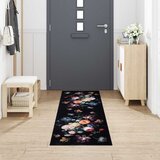  Kuhinjski Tepih Crna 300 x 60 cm Baršun | shoptok.hr
