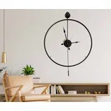zidni sat 58x80x7cm Crni