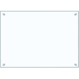  Kuhinjska zaštita od prskanja prozirna 70x50 cm kaljeno staklo | Eponuda.com