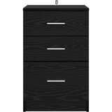  Noćni ormar Crni hrast 40 x 40 x 63 cm Konstruirano drvo | Eponuda.com