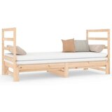  Dnevni ležaj na izvlačenje 2 x (90x190) cm od masivne borovine | shoptok.hr