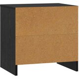  Nočna omarica Črna Orehovina 45 x 34 x 44,5 cm Konstruiran les, (5000107158) | Shoptok.si