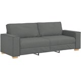  Dvodijelni set sofa s jastucima, tamno siva tkanina | shoptok.hr