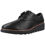 Clarks Nizki čevlji Sharon Rae 261754164 Black Leather Cene
