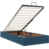  Okvir kreveta s madracima tamnoplavi 90x200cm baršunasti | shoptok.hr