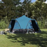 Šator kupola za 4 osobe s krovom Plava 505 x 450 x 248 cm | shoptok.hr