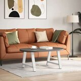  Noge za klubsko mizico v obliki črke A, 2 kosa, bele, 60 x (42-43) cm, jeklo, (22123551) | Shoptok.si