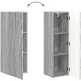 TV stenska omara Siva Sonoma 30 x 31 x 100 cm Konstruiran les, (5000113021) | Shoptok.si