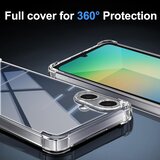 Techsuit Shockproof Clear Silicone prozirna maskica otporna na udarce za Samsung Galaxy A07 4G | shoptok.hr