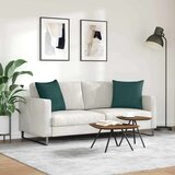 vidaXL jastučići za sofu 2 pcs tamnozelena 70 x 50 cm tkanina | shoptok.hr