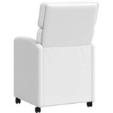  Blagovačke stolice s kotačima 2 pcs Bijelo 58 x 65 x 98 cm | shoptok.hr