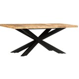  Jedilna miza 180x90x76 cm trden mangov les Cene
