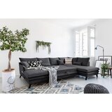 P & B SEDEŽNA GARNITURA, mikrovlakna barve grafita | Shoptok.si