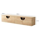 Hanah home TV polica Grotte Sapphire Oak