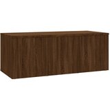 Maison Chic TV omarica - TV stojalo - Televizijska omarica rjav hrast 80x34x30 cm inženirski les, (21700032) Cene