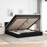  Otomanski krevet s madracem crni 180x200 cm baršunasti | shoptok.hr
