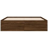  Okvir kreveta s ladicama boja smeđeg hrasta 120x190 cm | Eponuda.com
