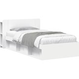  Okvir kreveta s pohranom Bijela 90 x 190 cm Konstruirano drvo | shoptok.hr