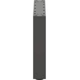  Noge za klub stolić U-oblik 2 kom antracit 50 x (30-31) cm čelik | Eponuda.ba