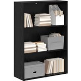  Polica Crni hrast 80 x 30 x 114 cm Konstruirano drvo | shoptok.hr