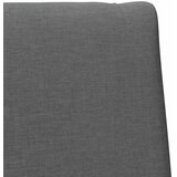  Tapecirani uzglavlje Tamno siva 80 cm Čvrsto borovo drvo | shoptok.hr