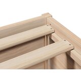 vidaXL Okvir kreveta bez madraca 135 x 190 cm od masivne borovine | shoptok.hr