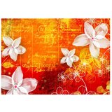  Tapeta - Floral notes II 100x70 | shoptok.hr